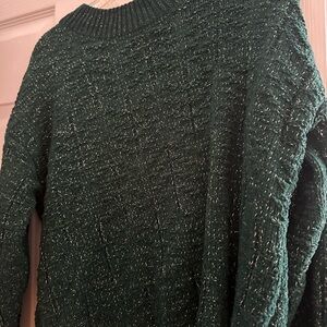 Weatherproof Vintage Forest Green Sweater